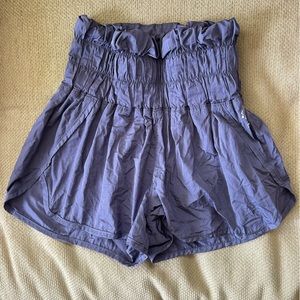 Free People Movement Purple/Blue Shorts